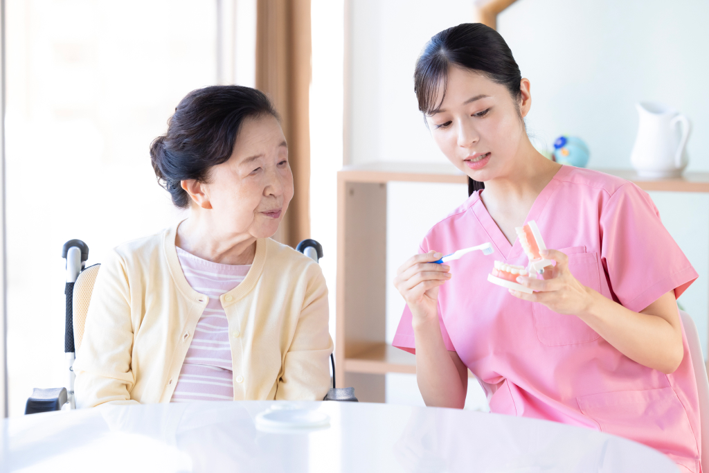 自宅や施設にて、歯科治療が受けられます